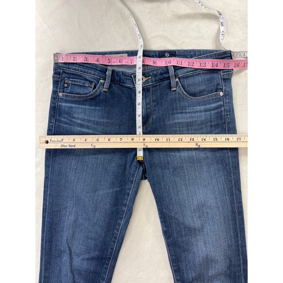 AG Adriano Goldschmied Jeans Super Skinny Dark Wash 28 / 6 Capsule Staple - Picture 5 of 6
